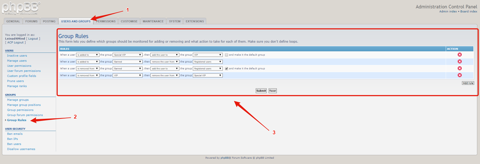 Group Rules Simple